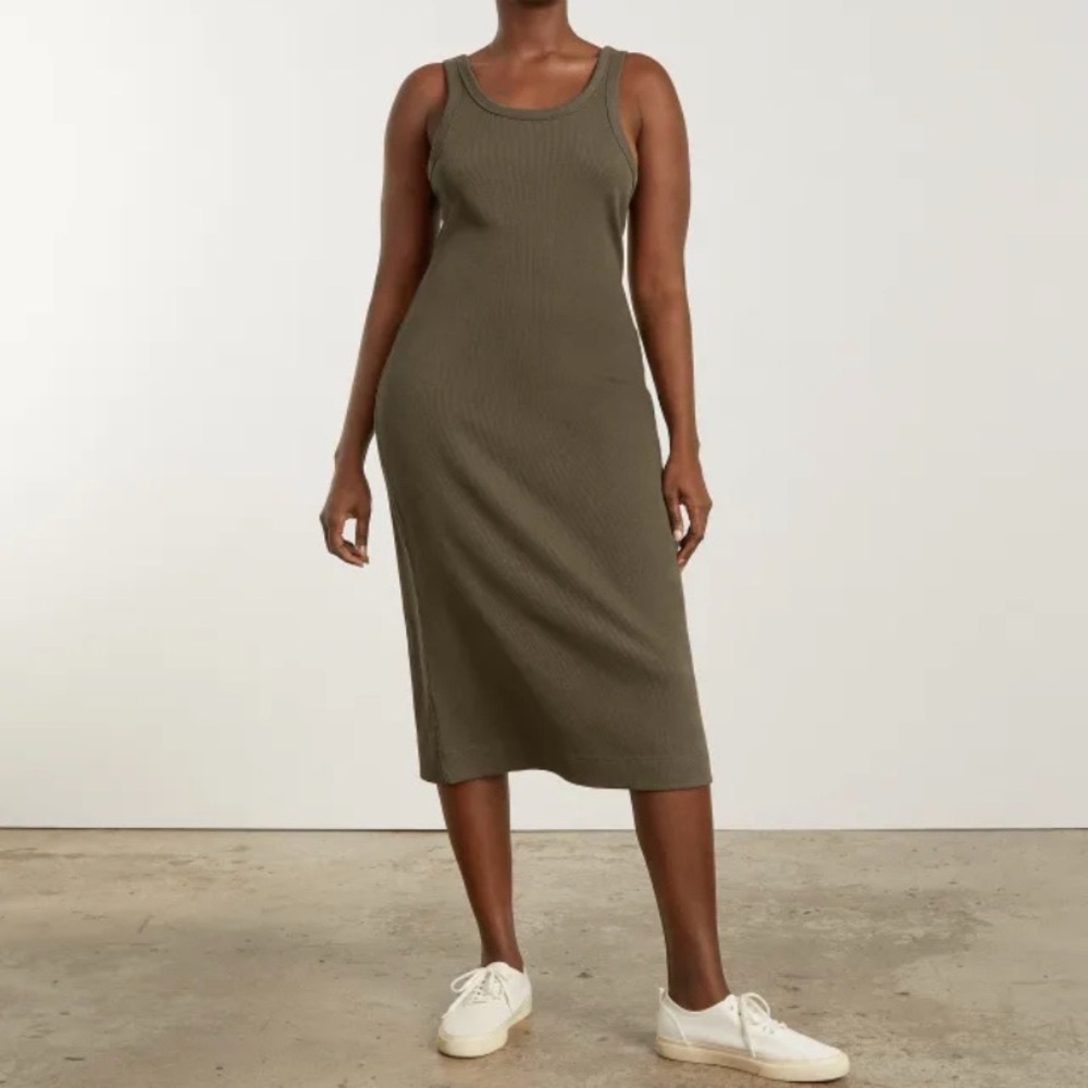 Everlane The Ribbed Tank Dress